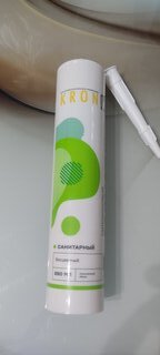 Герметик силиконовый, санитарный, Kronbuild, SST28, 280 мл, бесцветный - фото 5 от пользователя