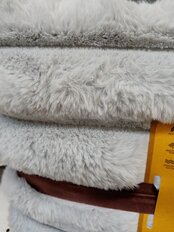 Плед евро, 200х220 см, велсофт жаккард, 100% полиэстер, Silvano, Homey, серый, 13-4303 - фото 7 от пользователя