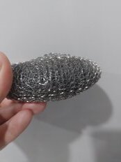 Губка для посуды металл, Марья Искусница, New - фото 2 от пользователя
