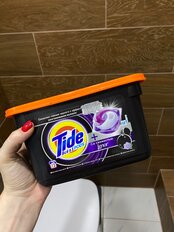 Капсулы для стирки Tide, СМС Black cо свежестью Lenor, для черного белья, 12 шт, 21.3 г - фото 2 от пользователя