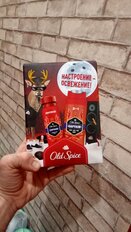 Набор подарочный для мужчин, Old Spice, Captain, дезодорант спрей 150 мл + гель для душа+шампунь 250 мл - фото 4 от пользователя