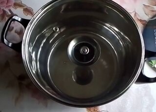 Кастрюля нержавеющая сталь, 2.8 л, с крышкой, крышка стекло, DNN1, SD-A19-18/SD-A19-6-18 - фото 2 от пользователя