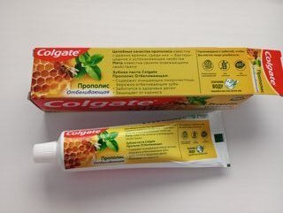 Зубная паста Colgate, Прополис Отбеливающая, 100 мл - фото 2 от пользователя