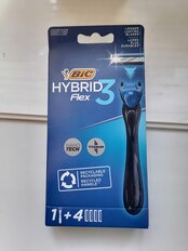 Станок для бритья Bic, Flex3 Hybrid, для мужчин, 3 лезвия, 4 сменные кассеты, 8930161 - фото 8 от пользователя