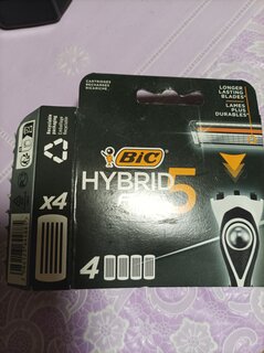 Сменные кассеты для бритв Bic, Hybrid 5 Flex, для мужчин, 4 шт, 921179 - фото 5 от пользователя