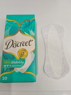 Прокладки женские Discreet, Deo Water Lily Single, ежедневные, 20 шт - фото 8 от пользователя