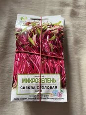 Семена Микрозелень, Свекла микс, 5 г, цветная упаковка, Поиск - фото 8 от пользователя