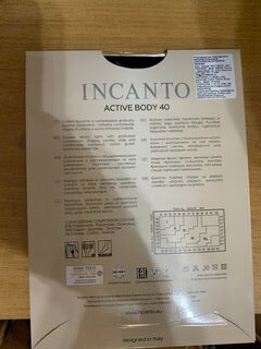 Колготки Incanto, Active Body, 40 DEN, р. 3, nero/черные, с уплотненными шортиками и укрепленным мыском - фото 2 от пользователя