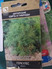 Семена Укроп, Геркулес, 3 г, цветная упаковка, Поиск - фото 9 от пользователя