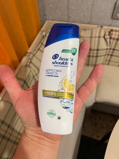 Шампунь Head &amp; Shoulders, Цитрусовая свежесть, для всех типов волос, 200 мл - фото 5 от пользователя