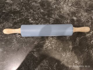Скалка силикон, 31х3.4 см, Regent Inox, Linea Silicone, 93-SI-CU-15.5 - фото 3 от пользователя