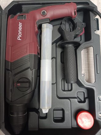 Перфоратор Pioneer, RH-M900-01C, быстрозажимной патрон, 900 Вт, 3.2 Дж, 3 режима, с кейсом, 17301 - фото 2 от пользователя