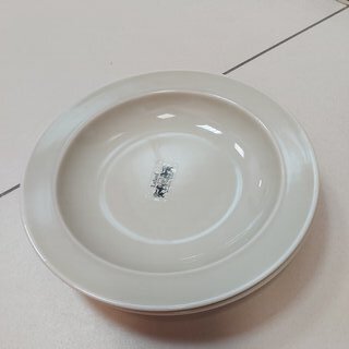 Тарелка суповая, фарфор, 22.5 см, круглая, Tint, Lefard, 48-820, бежевая - фото 1 от пользователя