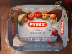 Форма для запекания стекло, 17х27 см, 1.4 л, прямоугольная, Pyrex, 406B000/7046 - фото 8 от пользователя