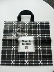 Пакет-сумка 39х36 см, с петлевой ручкой, черный, Scotch fashion, 007156 - фото 9 от пользователя