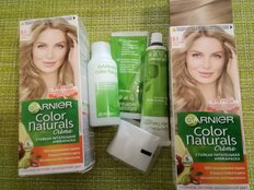 Краска для волос, Garnier, Color Naturals, 8.1, песчаный берег, 110 мл - фото 8 от пользователя