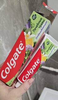 Зубная паста Colgate, Лечебные Травы Отбеливающая, 100 мл - фото 9 от пользователя