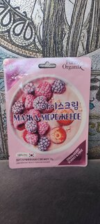 Маска для лица, Funny Organix, Морозная свежесть, тканевая, охлаждающая, 22 г - фото 1 от пользователя