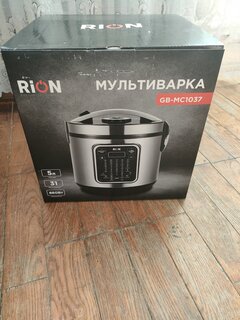 Мультиварка Rion, GB-MC1037, 31 программа, 5 л, 860 Вт, тефлоновое покрытие чаши, антипригарное покрытие - фото 4 от пользователя