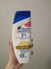 Шампунь Head &amp; Shoulders, Цитрусовая свежесть 2в1, против перхоти, 400 мл - фото 8 от пользователя