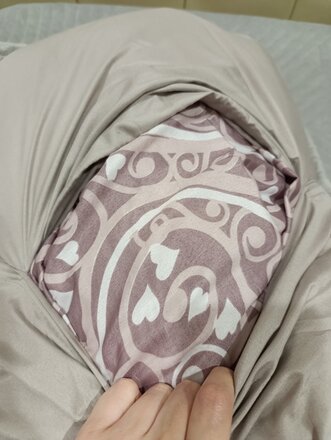 Подушка 70 х 70 см, 100% полиэфирное волокно, Comfort Sleep, чехол 100% полиэстер, кант, 15106-П10 - фото 1 от пользователя
