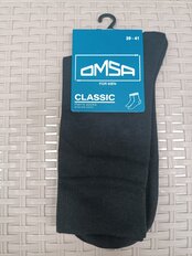 Носки муж, OMSA CLASSIC, 203, черный, р. 39-41 - фото 3 от пользователя