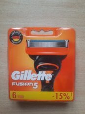 Сменные кассеты для бритв Gillette, Fusion, для мужчин, 6 шт, GIL-81658791 - фото 9 от пользователя