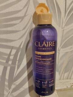 Тоник для лица, Claire Cosmetics, Collagen Active Pro, увлажняющий, 200 мл - фото 3 от пользователя