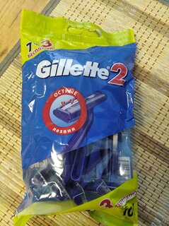 Станок для бритья Gillette, для мужчин, 10 шт, одноразовые - фото 2 от пользователя