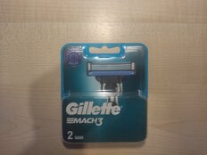 Сменные кассеты для бритв Gillette, Mach3, для мужчин, 2 шт - фото 2 от пользователя