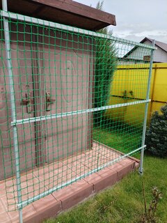 Сетка садовая для томатов, полиэтилен, 50 x 60 мм, 100х500 см, 60 ячеек, Ф-60/1/5 - фото 1 от пользователя