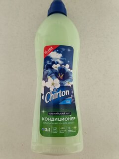 Кондиционер для белья Chirton, 1 л, Альпийский луг, концентрат - фото 5 от пользователя