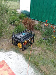 Генератор бензиновый, Huter, DY4000L, 3 кВт, четырехтактный, 7 л.с., 16 А, выход 12 В, 64/1/21 - фото 2 от пользователя