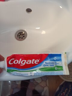 Зубная паста Colgate, Тройное действие, 100 мл - фото 1 от пользователя