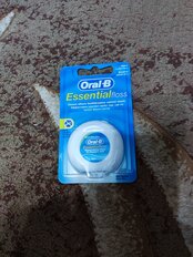 Зубная нить Oral-B, Essential floss мятная - фото 6 от пользователя