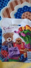 Пакет подарочный ПНД, 20х30 см, с ручками, 30 мкм, Подарки, 005502 - фото 2 от пользователя