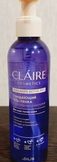 Гель-пенка для лица, Claire Cosmetics, Collagen Active Pro, очищающий, 195 мл - фото 1 от пользователя