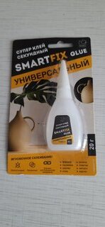 Клей A.D.M, универсальный, 20 г, блистер, GHS201B, SmartFix GLUE, Супер - фото 4 от пользователя