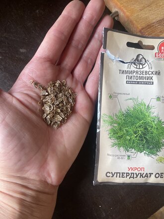 Семена Укроп, Супердукат, 6 г, цветная упаковка, Тимирязевский питомник - фото 1 от пользователя