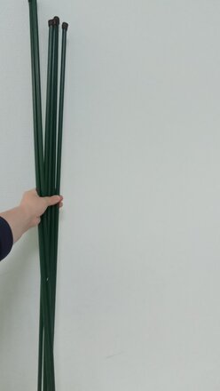Колышек садовый для растений, металл, 100 см, 10 шт, труба 10 мм, Садовита, 00185191 - фото 4 от пользователя