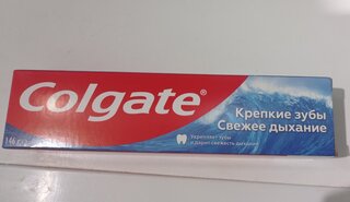 Зубная паста Colgate, Крепкие зубы Свежее дыхание, 100 мл - фото 8 от пользователя