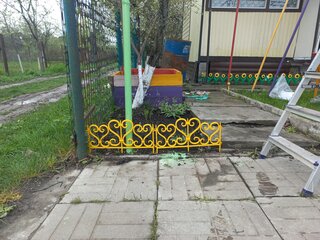Забор декоративный пластмасса, Мастер сад, Ажурное, 25х300 см, желтый - фото 4 от пользователя