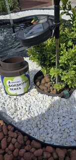 Лента бордюрная для газонов, пластмасса, 10х900 см, прямая с перфорацией, коричневая, Протэкт, БЛ-10/9 - фото 7 от пользователя