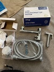 Смеситель для биде, Frap, с картриджем, хром, F7510 - фото 2 от пользователя