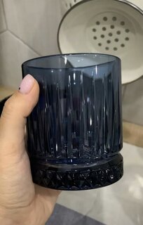 Стакан 355 мл, стекло, Pasabahce, Элизия/Энжой, синий, 520004/Blue SL/St - фото 2 от пользователя