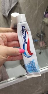 Зубная паста Aquafresh, Сияющая белизна, 75 мл - фото 1 от пользователя