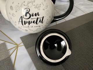 Чайник заварочный доломит, 0.95 л, Daniks, Бон Аппетит - фото 6 от пользователя