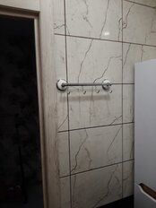 Кронштейн настенный, 4 крючка, металл, хром, Solinne, B-51108-4 - фото 1 от пользователя