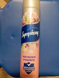Освежитель воздуха Symphony, 300 мл, Магнолия и ваниль - фото 2 от пользователя