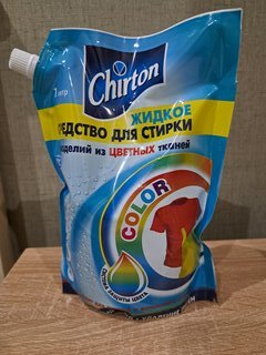 Гель для стирки Chirton, 1 л, для цветного белья - фото 1 от пользователя